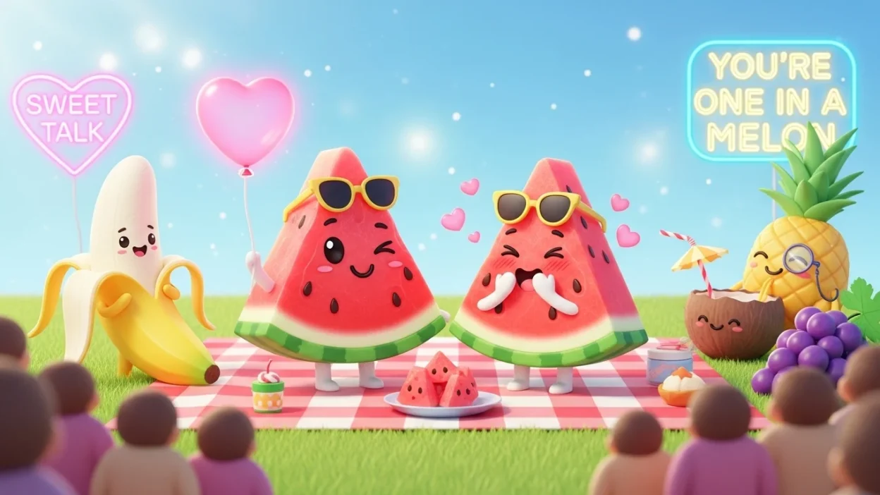 Watermelon Pickup Lines